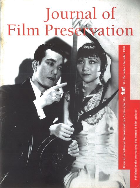 Journal of Film Preservation N° 60/61 - FIAF